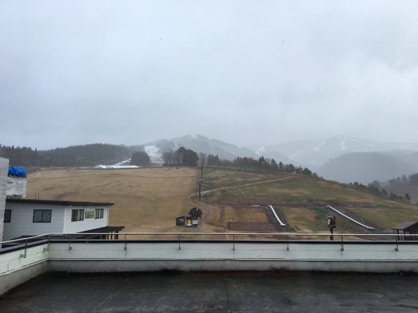 雪の最終日